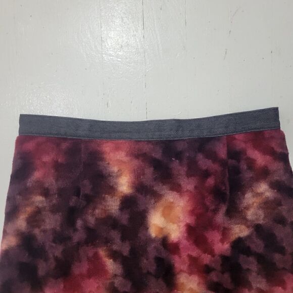 Rosa Costanzo Circle Brushed Furry Midi Skirt - Picture 4 of 10